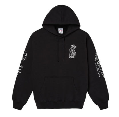 Polar Skate Co Seen Better Days hoodie black