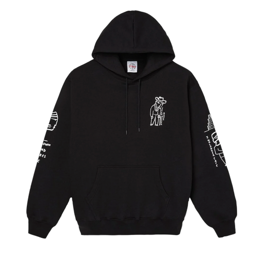 Polar Skate Co Seen Better Days hoodie black