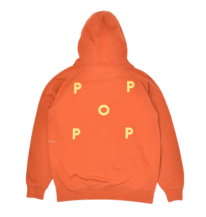 Pop Trading Co Logo hoodie cinnamon
