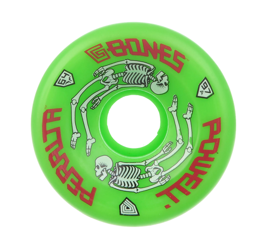 Powell-Peralta G Bones wheels 64mm 97A green
