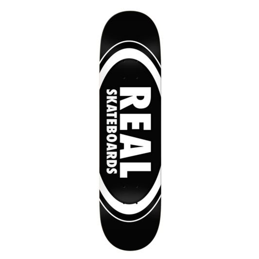 Real Team Classic Oval deck black 8.25"