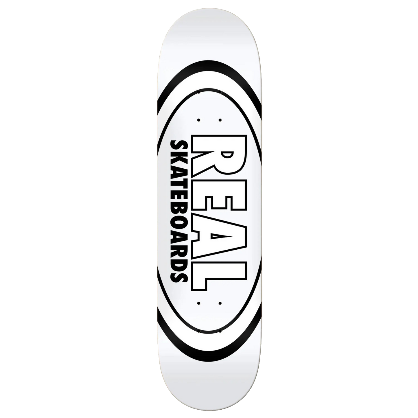 Real Team Classic Oval deck white 8.38"