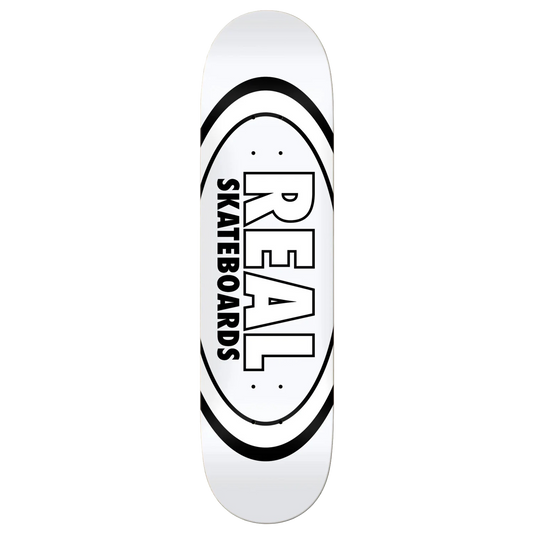 Real Team Classic Oval deck white 8.38"