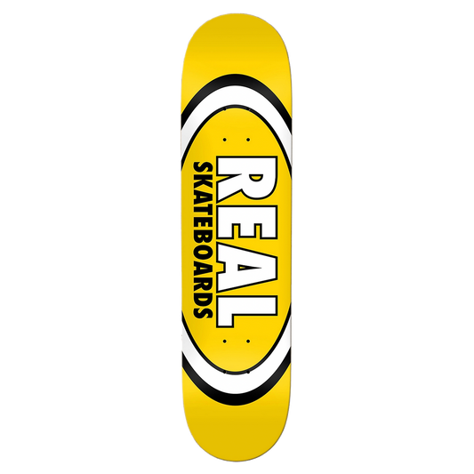 Real Team Classic Oval deck yellow 8.06"