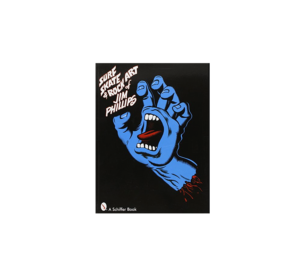 Santa Cruz book "Surf Skate Art & Rock Of Jim Phillips"