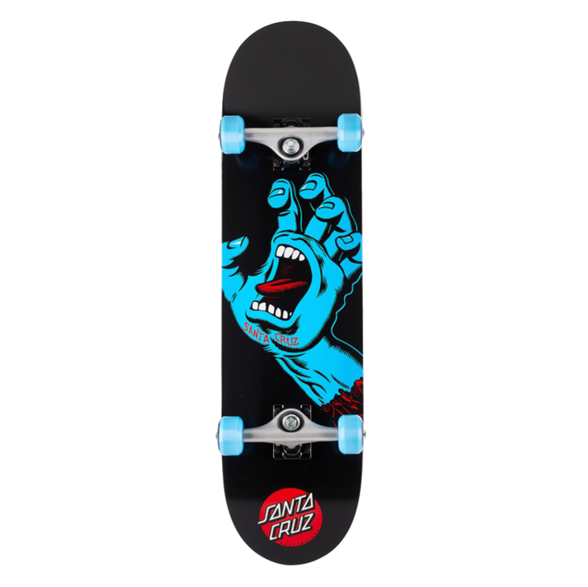 Santa Cruz Screaming Hand complete black 8"