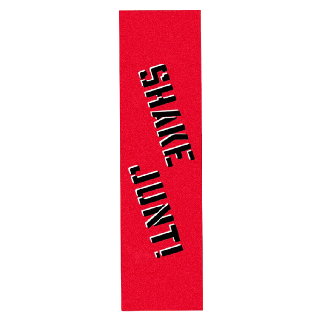 Shake Junt grip sheet red black 9"