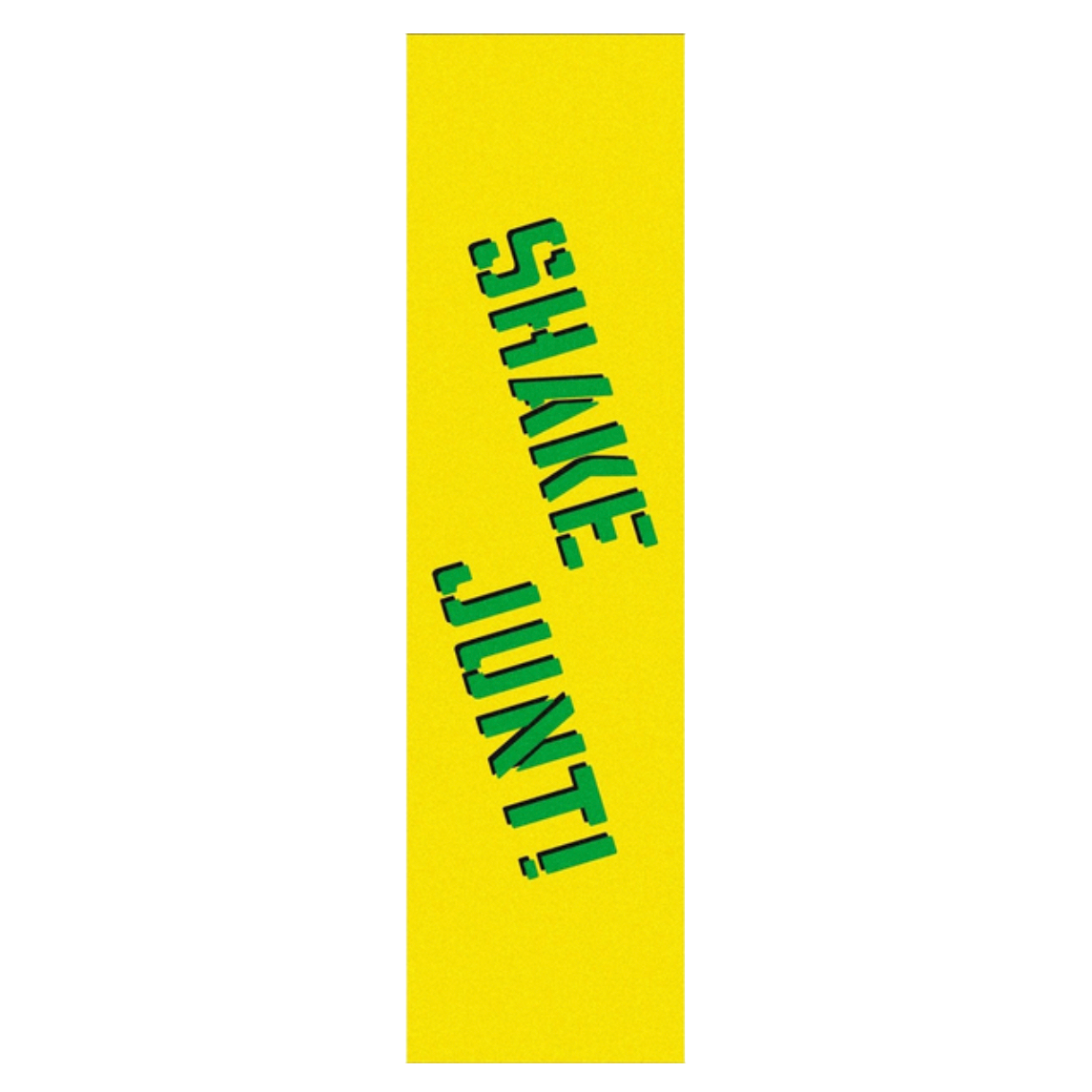 Shake Junt grip sheet yellow green 9"