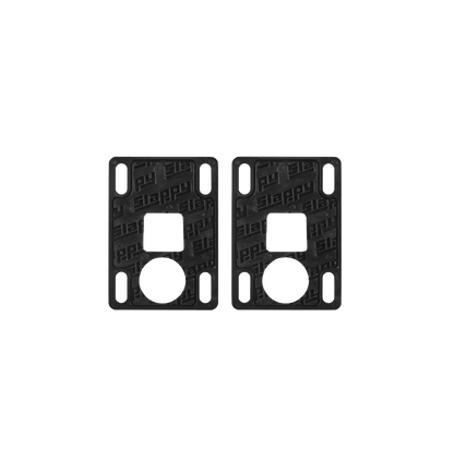 Slappy Slabs pads 2mm low risers black