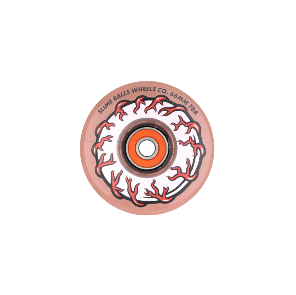 Slim Balls Pink Eyes wheels light pink 66mm 78A