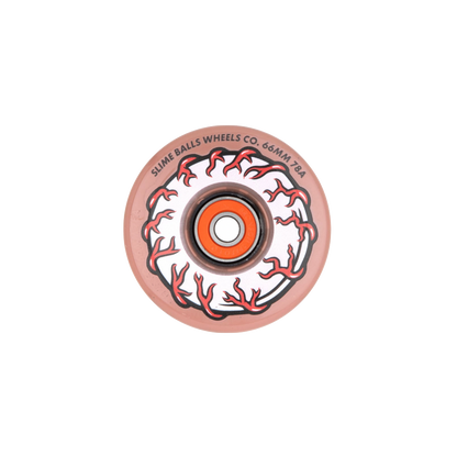 Slim Balls Pink Eyes wheels light pink 66mm 78A