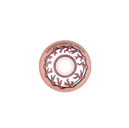 Slim Balls Pink Eyes wheels light pink 66mm 78A