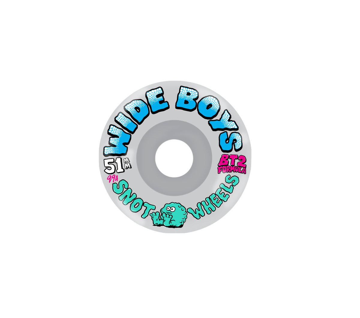 Snot Wide Boys wheels 101A 51mm clear