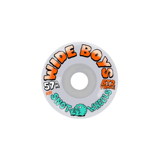 Snot Wide Boys wheels 101A 57mm clear
