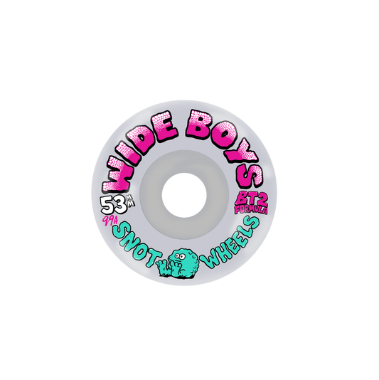 Snot Wide Boys wheels 99A 53mm clear