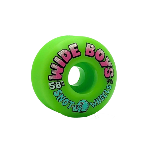 Snot Wide Boys wheels 99A 58mm neon green