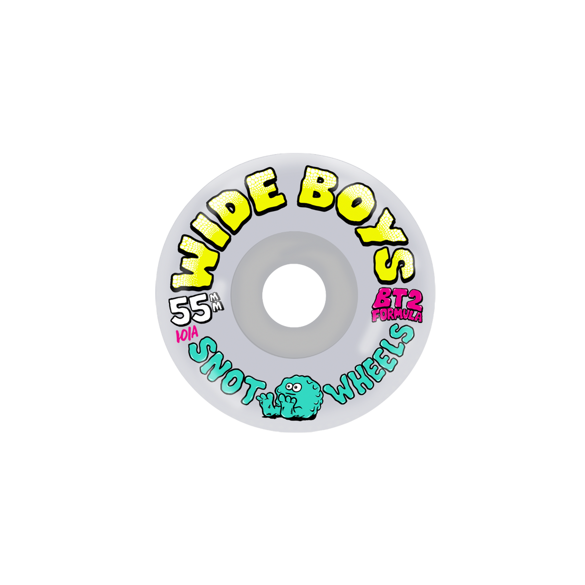 Snot Wide Boys wheels 101A 55mm clear