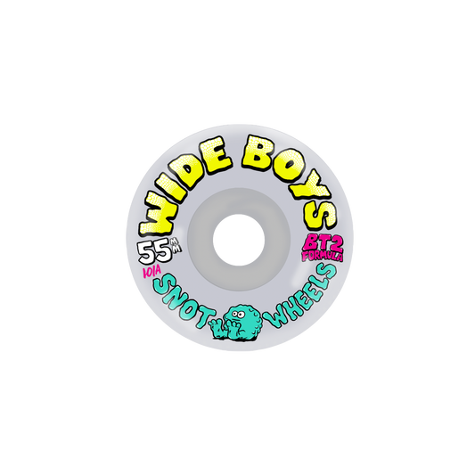 Snot Wide Boys wheels 101A 55mm clear