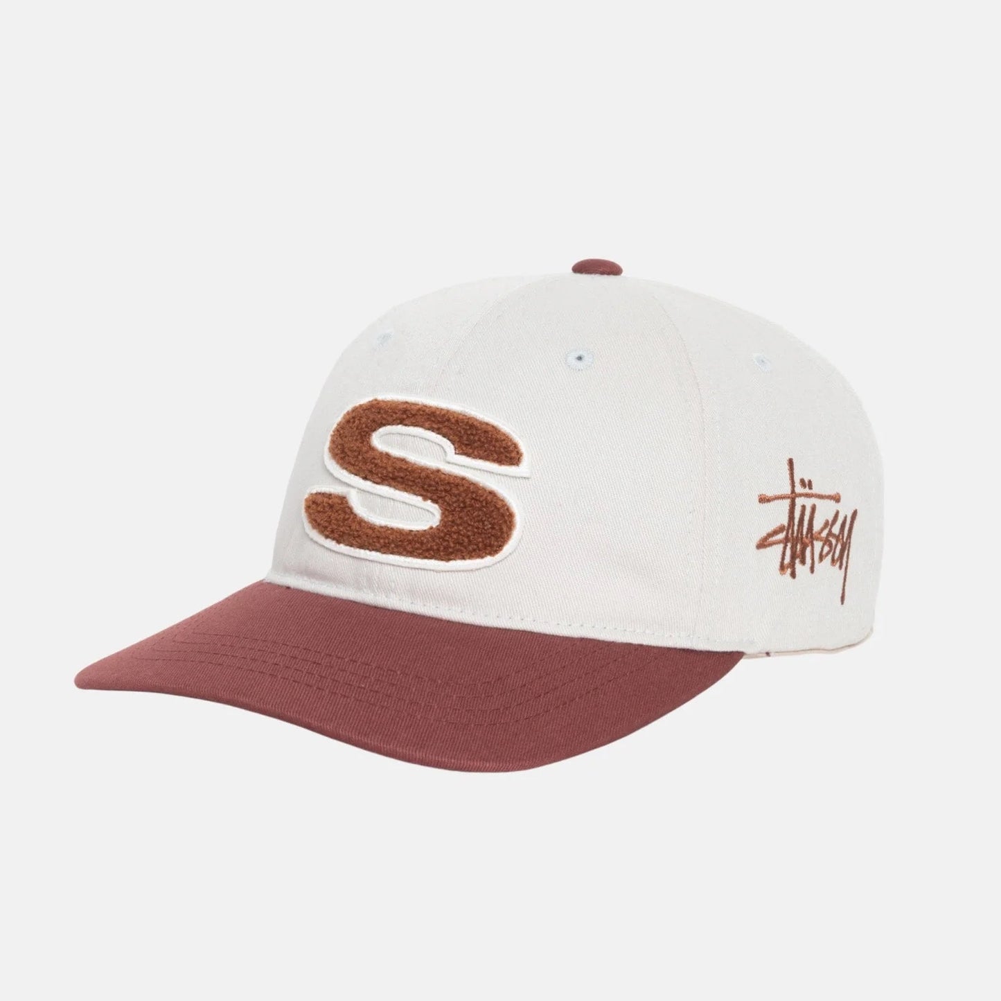 Stüssy cap Chenille Low Pro smoke