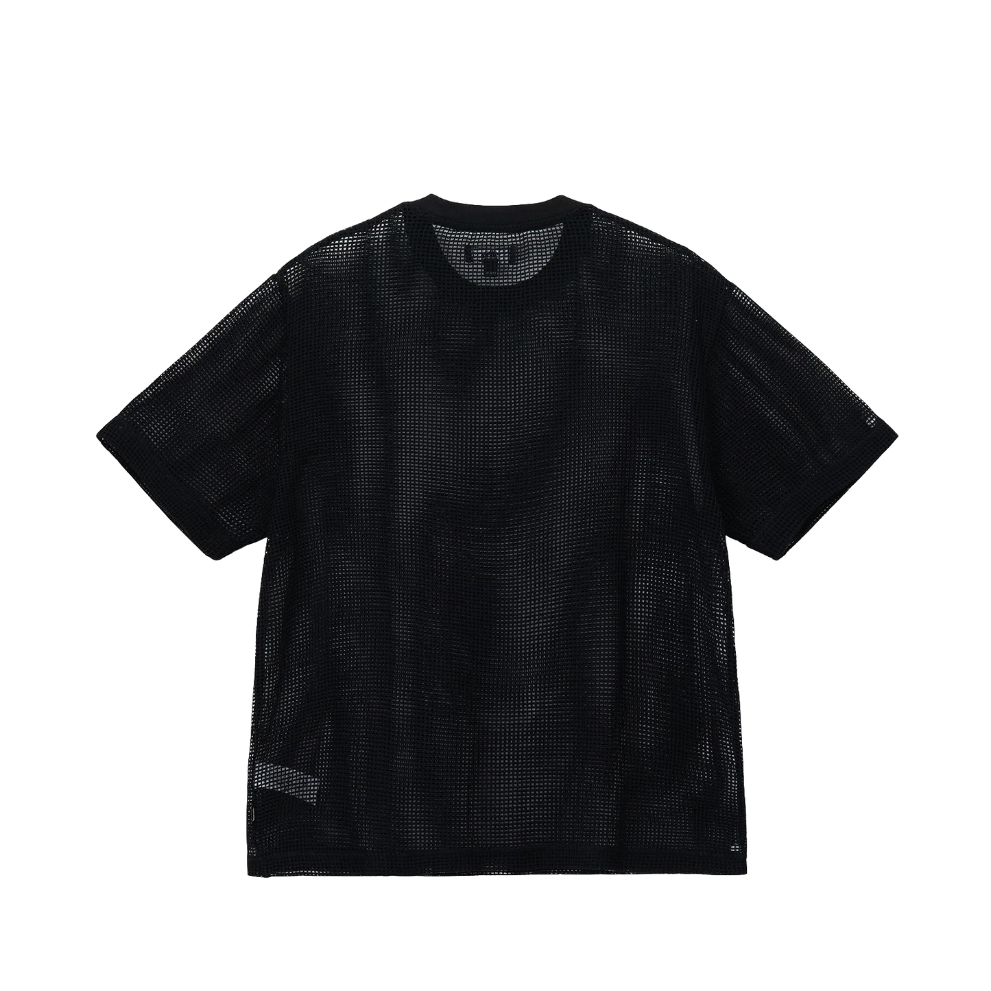 Stüssy crewneck S/S Cotton Mesh black