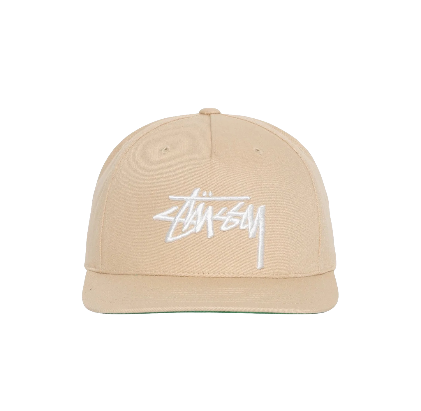 Stüssy cap Big Stock Point Crown sand