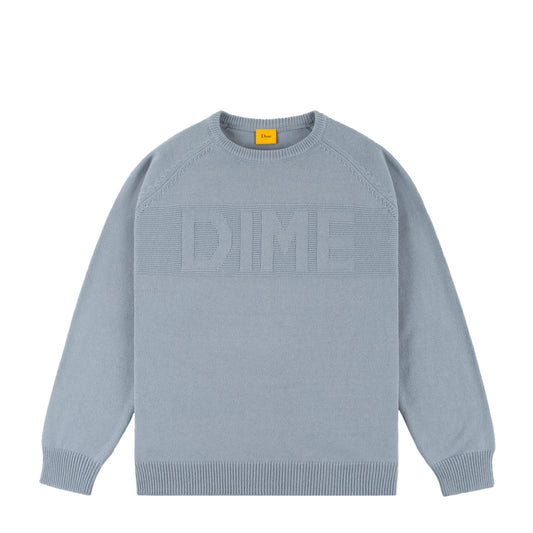 Dime knit Tonal Light cloud blue