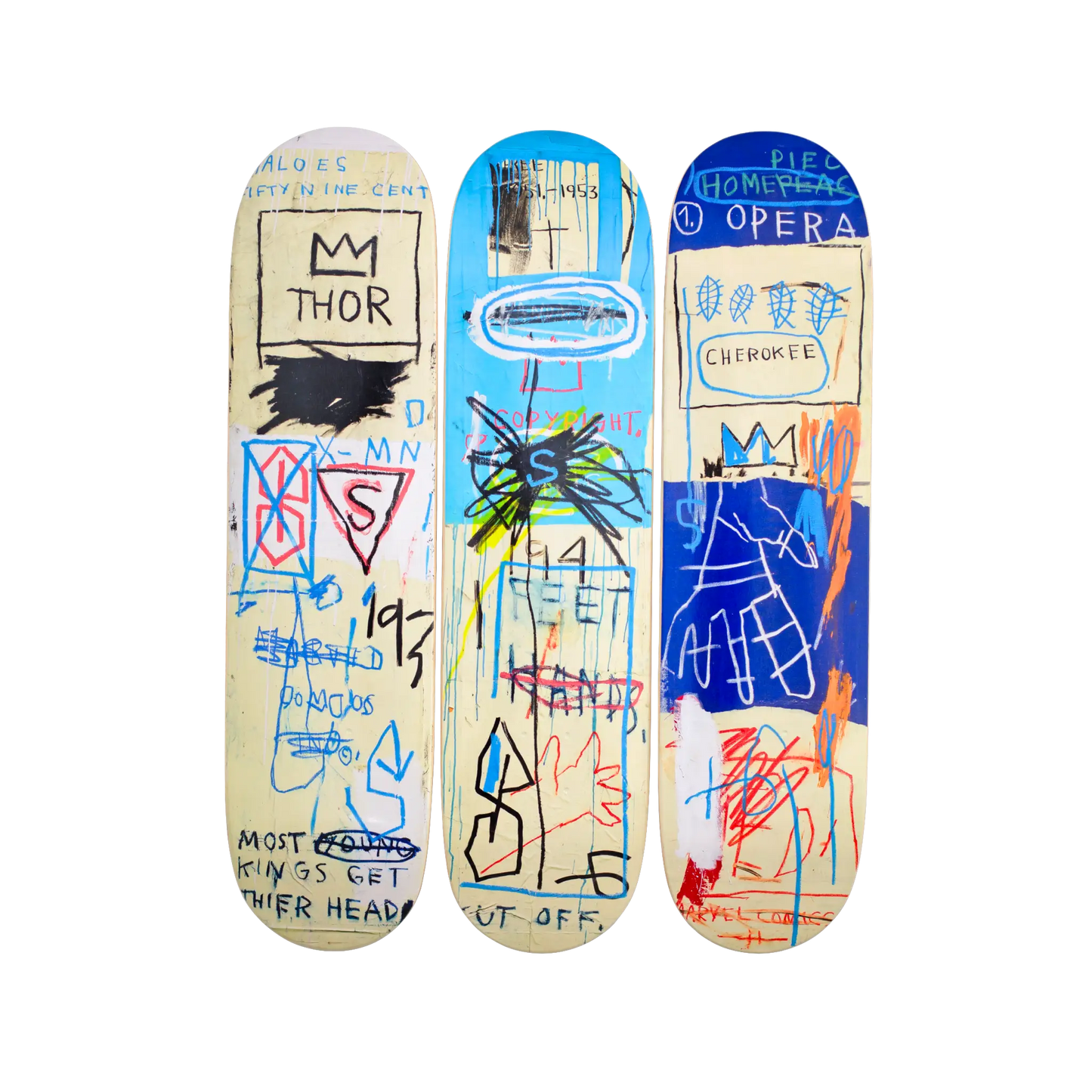 The Skateroom Jean Michel Basquiat serie Charles The First