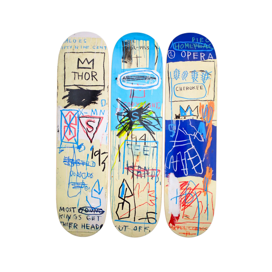 The Skateroom Jean Michel Basquiat serie Charles The First