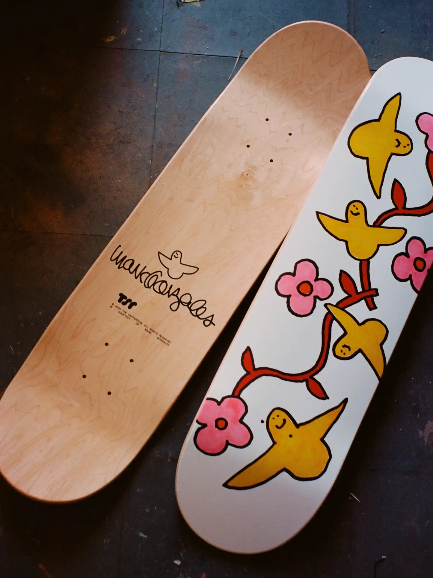 The Skateroom Mark Gonzales deck Untitled 3