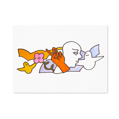 The Skateroom Mark Gonzales print Untitled 1