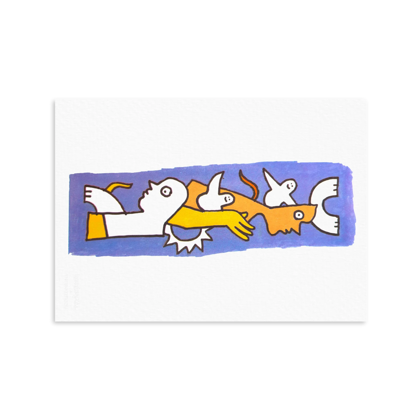 The Skateroom Mark Gonzales print Untitled 2