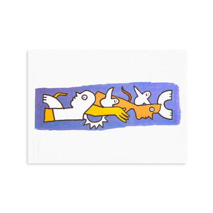 The Skateroom Mark Gonzales print Untitled 2