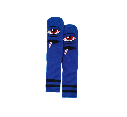 Toy Machine Bloodshot Eye socks blue