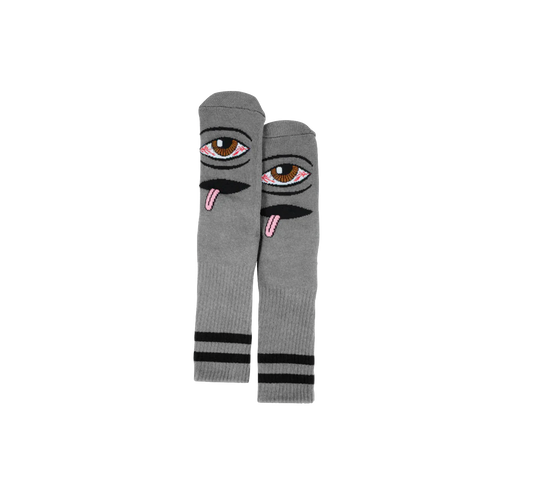 Toy Machine Bloodshot Eye socks grey