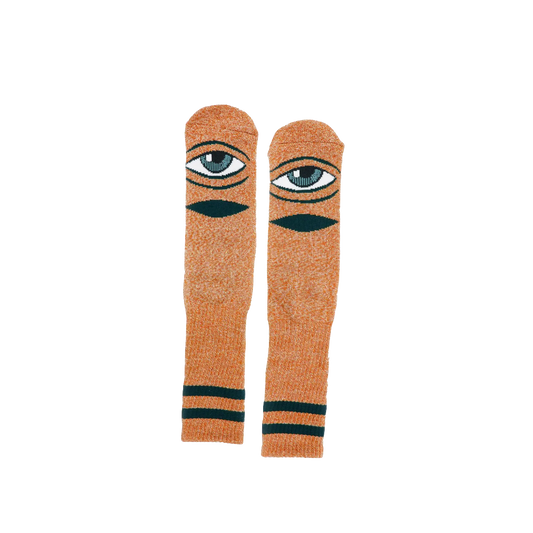 Toy Machine Heather Sect Eye socks heather orange