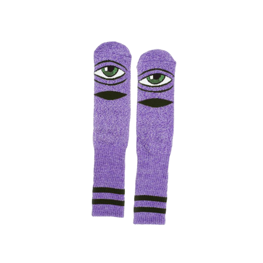 Toy Machine Heather Sect Eye socks heather purple