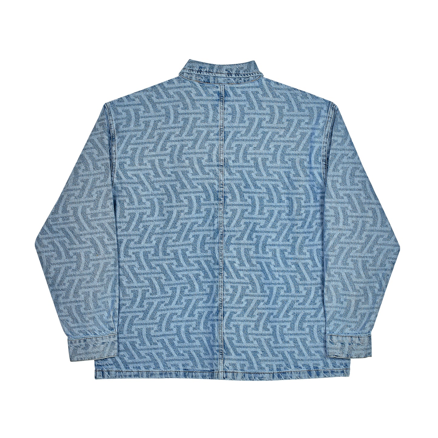 Hélas Wave Denim jacket light blue