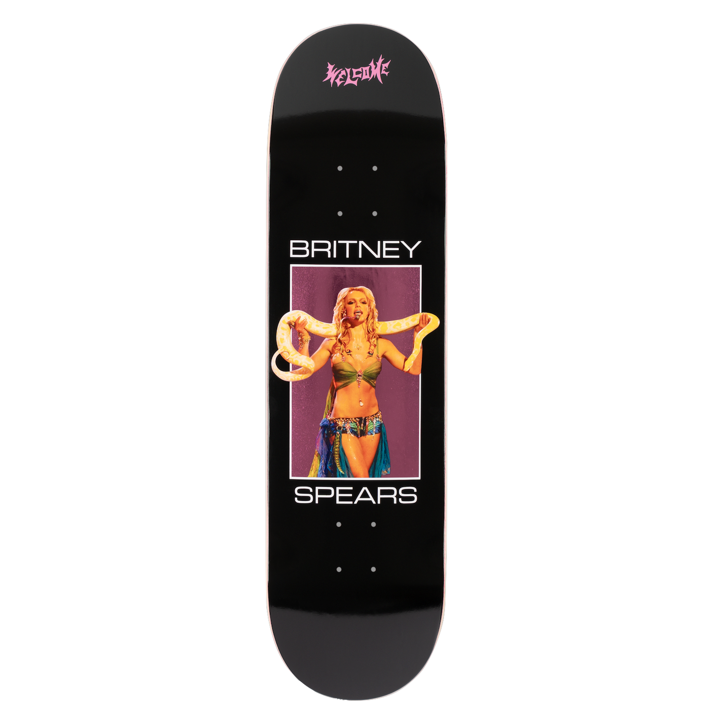 Welcome X Britney Spears deck Snake 8.5"