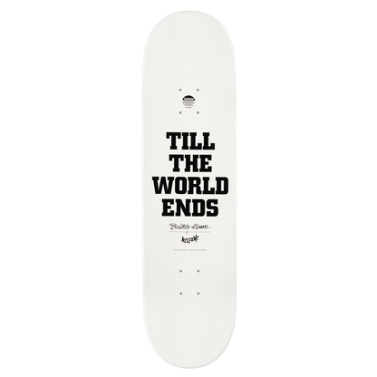 Welcome X Britney Spears deck Till The World Ends 8.75"