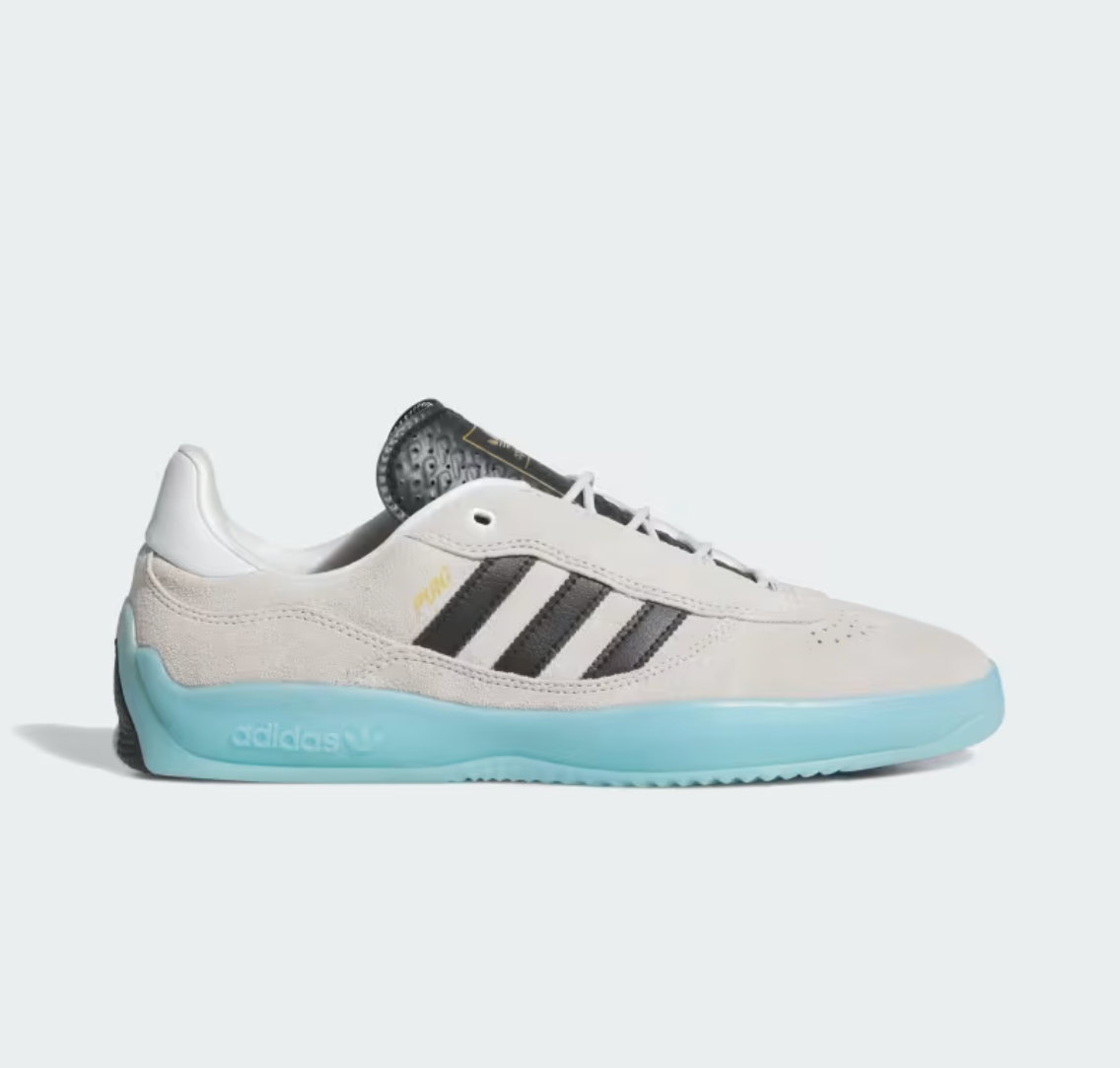 adidas Puig crystal white black aqua