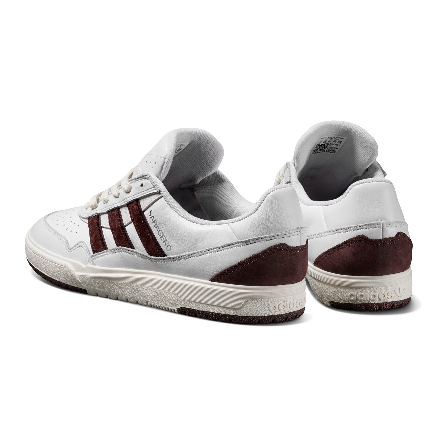 adidas Tyshawn II X Zach Saraceno crystal white shadow brown off white