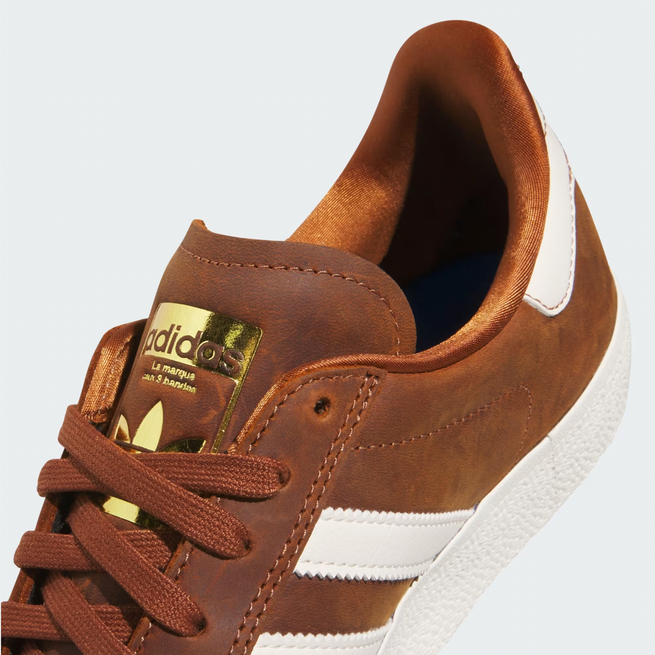 adidas Gazelle dusky brown chalk white off white