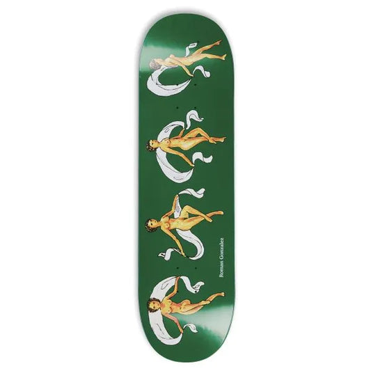 Polar Skate Co deck Roman Gonzalez Family Archive green 8.375"