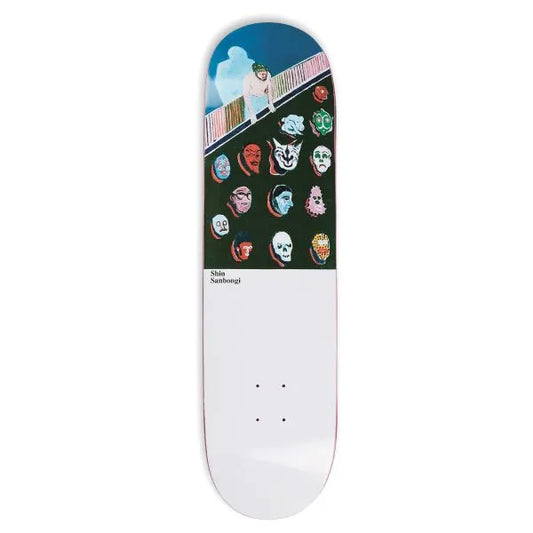 Polar Skate Co deck Shin Sanbongi Trophy Heads 8.125"