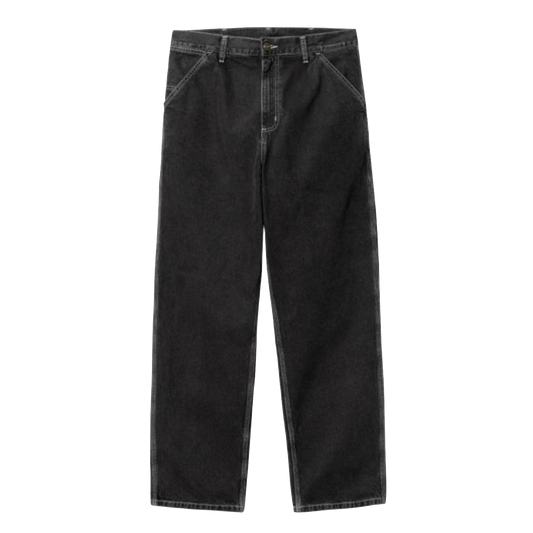 Carhartt WIP Simple pant black stone washed