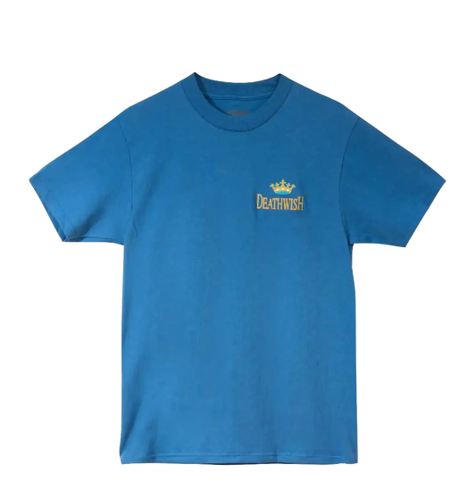 Deathwish tee Crown royal blue