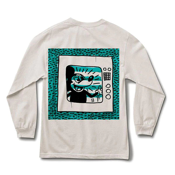 Diamond X Keith Haring X Mickey Mouse tee L/S Box white