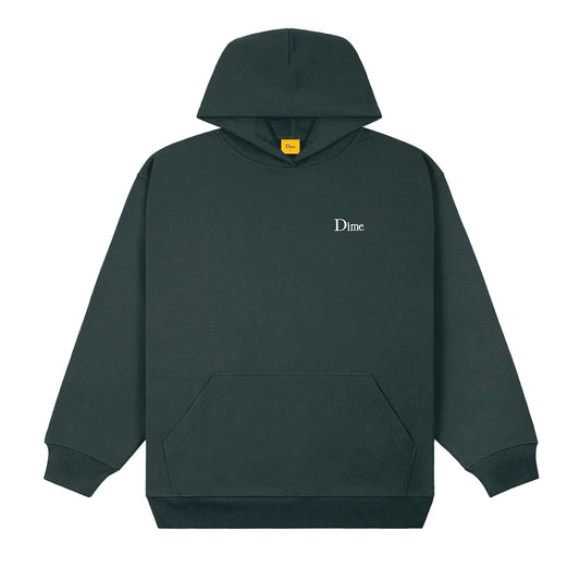 Dime Classic Small Logo hoodie dark teal