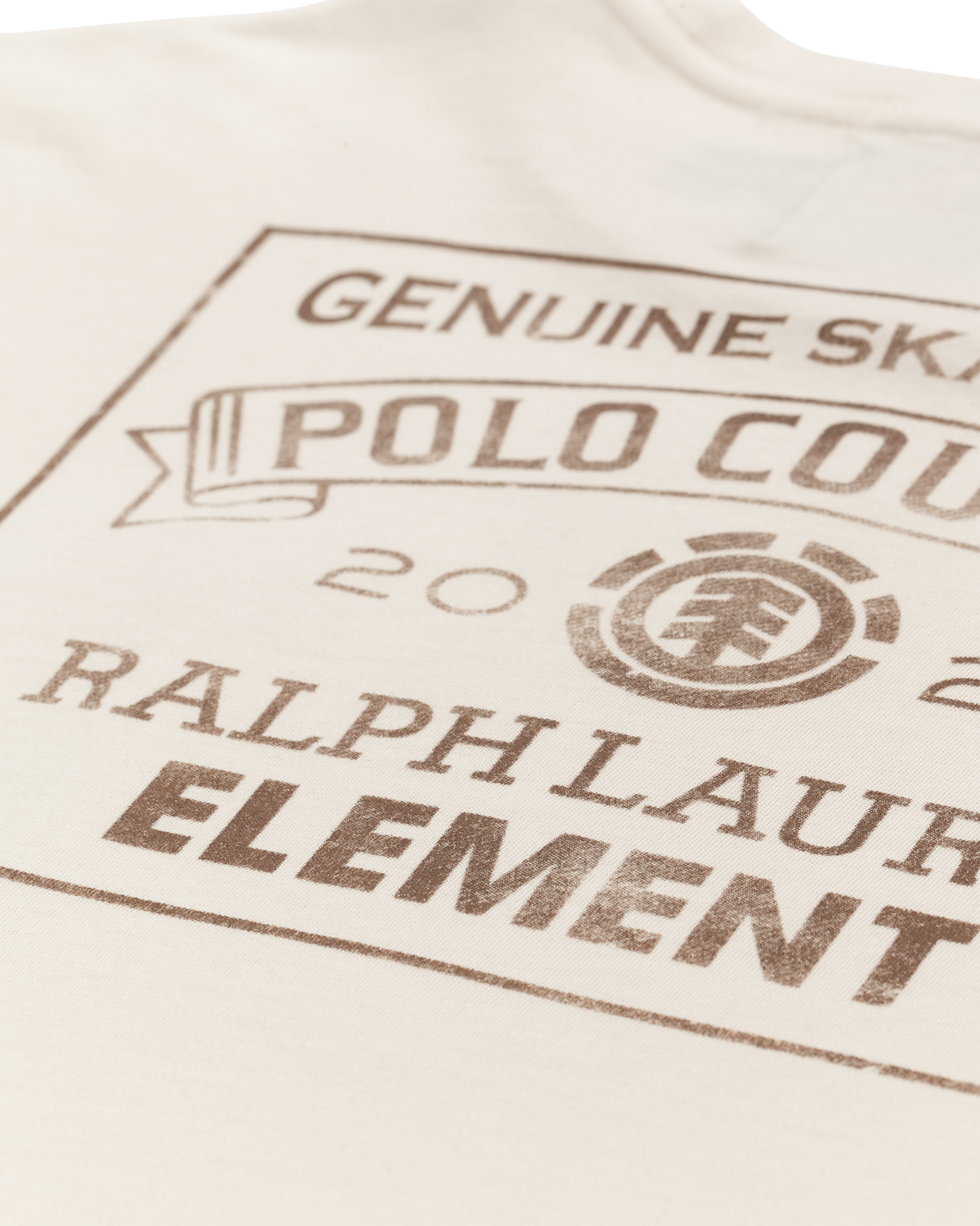Element X Polo Ralph Lauren Pocket tee ecru