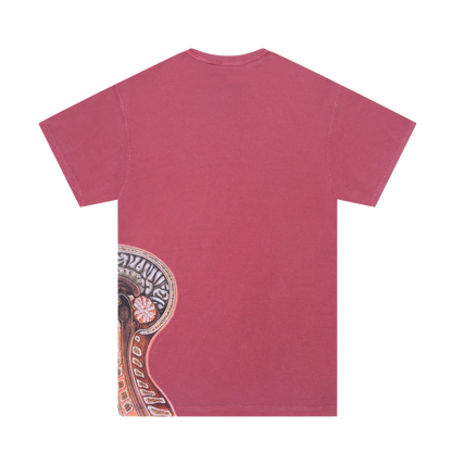 Fucking Awesome tee Anatomy maroon
